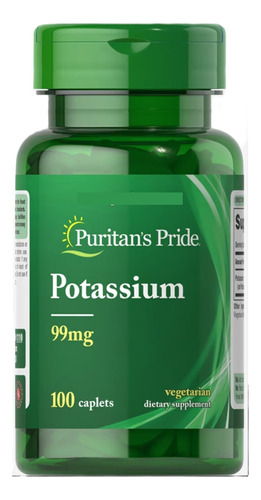 Potasio 99mg 100 Tabs Puritan's Pride / Yoursups