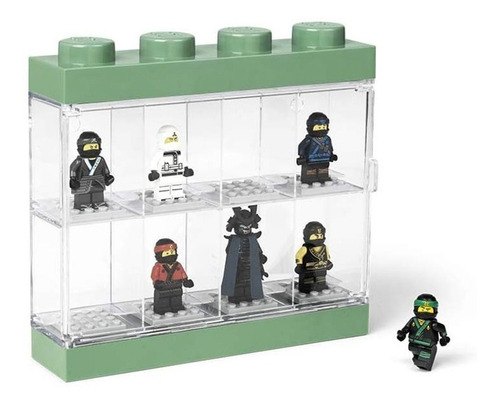 Vitrina Tipo Repisa Lego Para Exponer Minifiguras X8 Febo