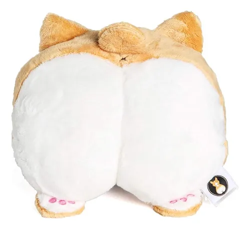 Nayothecorgi Corgi Butt Super Soft Car Neck Pillow - One Pie