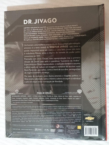 Livro-dvd: Dr. Jivago - Coleção Folha Clássicos Do Cinema, 6