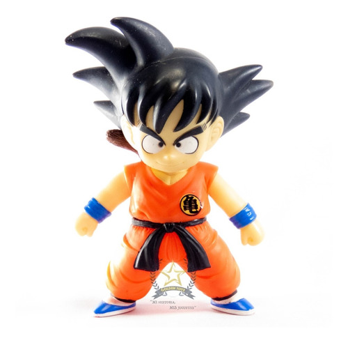 Dragon Ball Sofubi Goku Nino Traje Naranja 1p Golden Toys