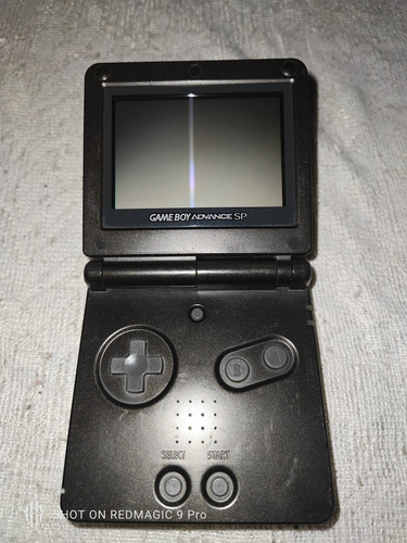 Game Boy Advance Sp Onyx Un Brillo Negro (Usado)
