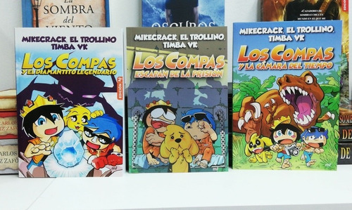 Los Compas 3 Libros Coleccion Mikecrack Trollino En Oferta