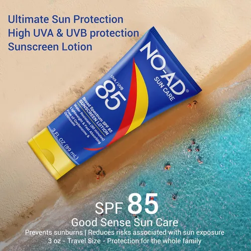 No-ad Spf 85 Loción De Protector Solar | Protección De | Al
