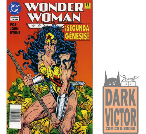 Wonder Woman Segunda Genesis Byrne Zinco En Stock