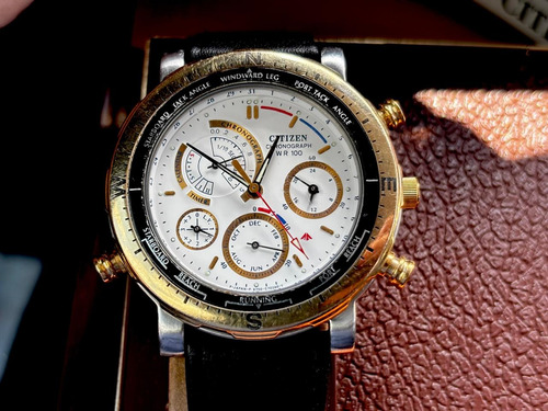 Citizen Wingman 6750 Veleiro Usado Da Época Do Windsurf Preto Preto Preto (Usado)
