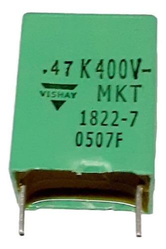 Pack 15 Capacitores Poliester .47k (.47uf 400v) Vishay