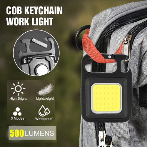 Mini Linterna Led Recargable, 2 Paquetes, Portátil