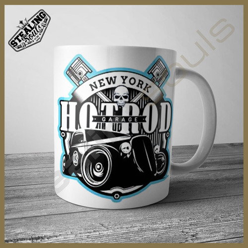 Taza | Hot Rat / Rod #237 | Mooneyes / Rat Fink / Clay Smith