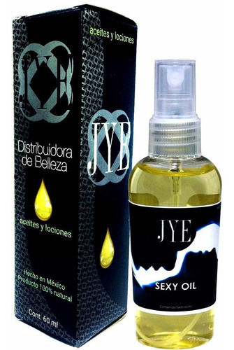 Imagen 4 de 4 de Aceite Jye Sexy Oil Con Feromonas 60ml
