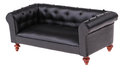 1/12 Salón De Casa De Muñecas Muebles De Muñecas Sillón