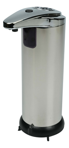 Dispenser Automático Jabón Liquido Detergente 250ml Cromado