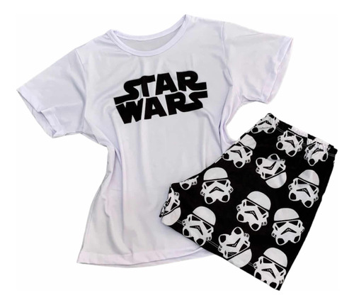 Pijama Corto Star Wars Short + Remera 1