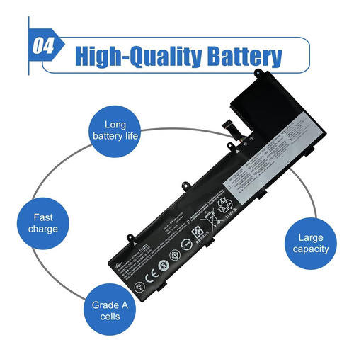 Dentsing 00hw044 Sb10j78992 Batería P/ Lenovo Yoga 11e 3ra..