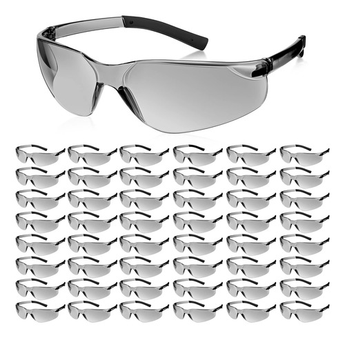 Queekay 50 Lentes De Seguridad Contra Impactos Uv Y Aranazos