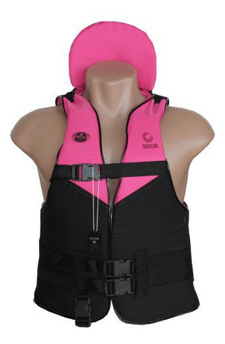 Colete Salva Vidas Infantil Praia Piscina Barco 20kg Rosa