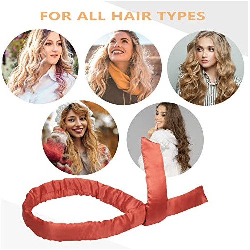 Diadema Rizadora De Pelo Sin Calor Para Cabello Largo, Rizad