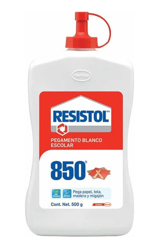 Pegamento Blanco 850 Con 500 G Resistol