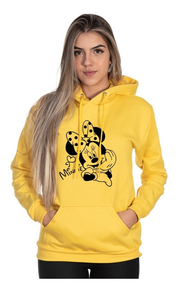 blusa de frio da minnie feminina