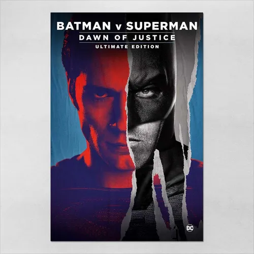 Poster Batman Vs Superman - Filmes - Uau Posters