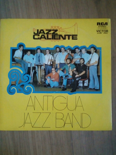 Antigua Jazz Band Jazz Caliente Lp Vinilo Arg 4263