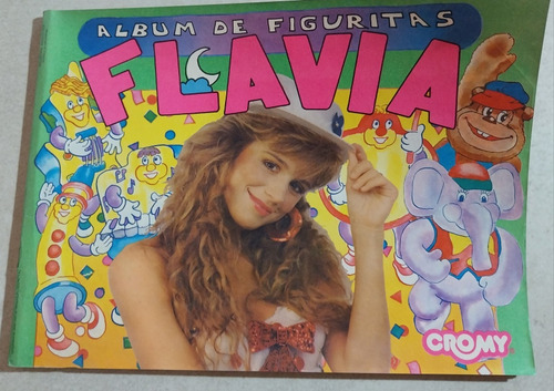 Álbum De Figuritas Flavia. Cromy. Año 1991. Sin Uso!!!!!
