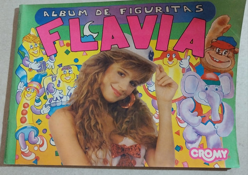 Álbum De Figuritas Flavia. Cromy. Año 1991. Sin Uso!!!!! (Usado)