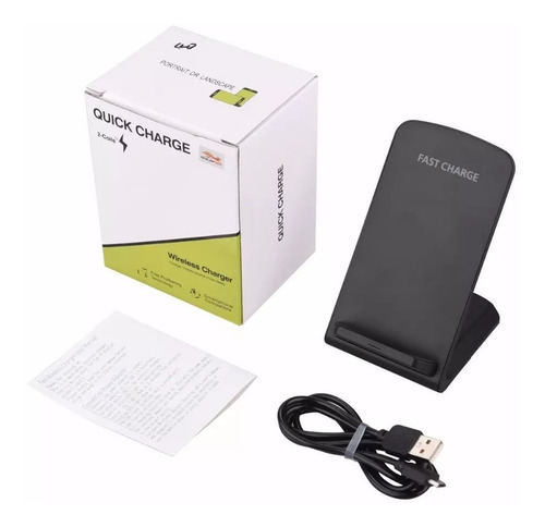 Cargador Inalámbrico Rapido Fast Charge Samsung S8 S9 Note 8