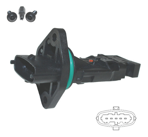 Un Sensor Maf Saturn Ls2 3.0l V6 00