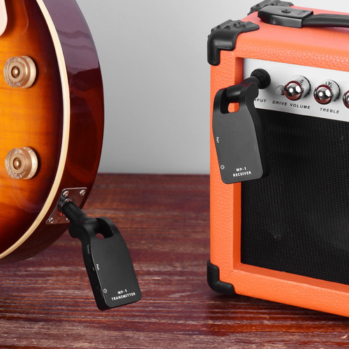Transmissor E Receptor Do Sistema De Guitarra Sem Fio Muslad