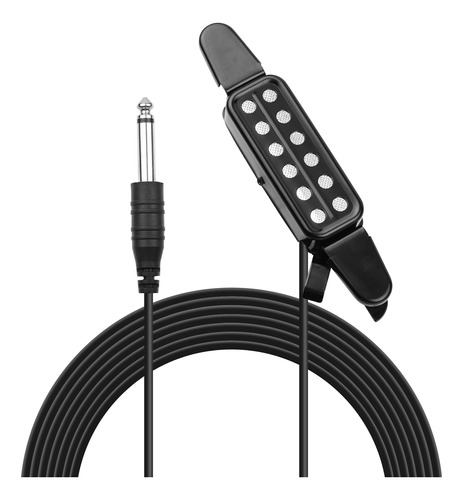 Medidores Acústicos Para Guitarra Pick-up, Cable De 1/4 PuLG