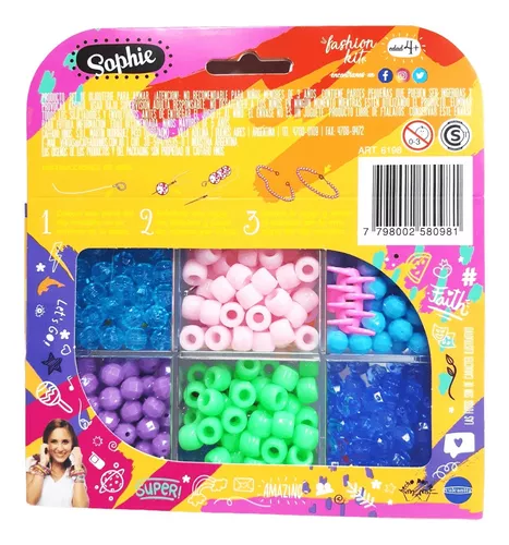 Sophie Fashion - Kit Para Armar Pulseras, Collares