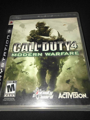 Videojuego Call Of Duty 4 Modern Warfare Para Ps3