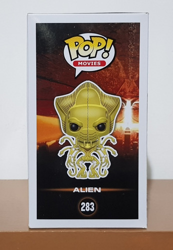 Funko Pop Alien #283 Chase Independence Day C/ Protector Pop