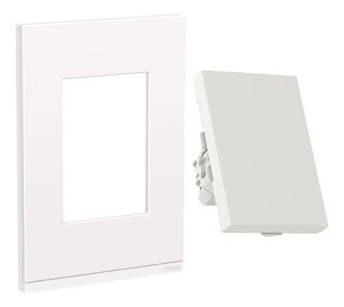 Placa Fénix Blanca Con Apagador Escalera 3 Modulos, Orion C Color Blanco Corriente Nominal 16 A Voltaje Nominal 250v
