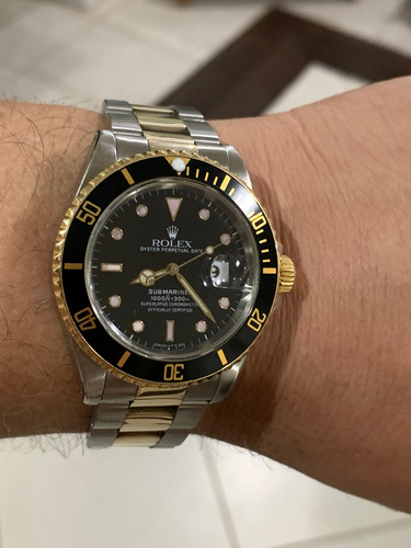 Rolex Submariner 40mm Aço E Ouro Omega Cartier