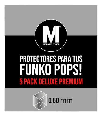 Funko Pop 5 Pack Deluxe Premium Protector .60 Monster Store®