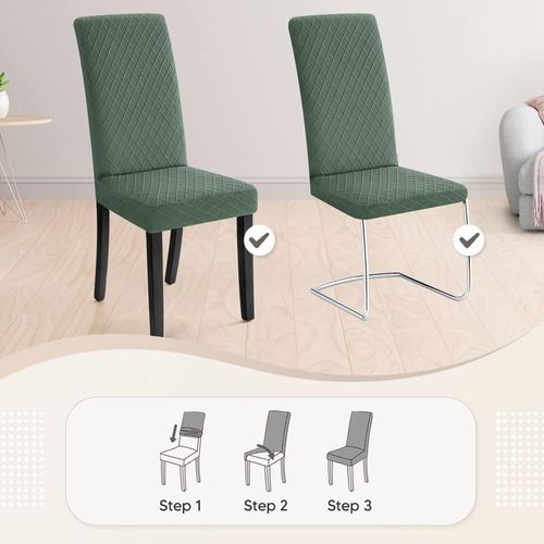 Funda Elástica Para Silla De Comedor De Tamaño Universal