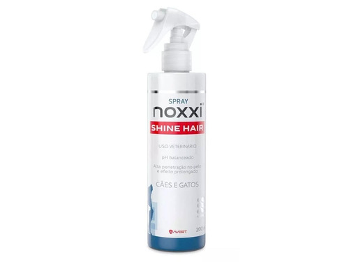 Spray Para Cães E Gatos Avert Noxxi Shine Hair 200ml