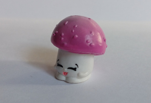 Mini Figura Shopkins Honguito Button Mushroom (Usado)