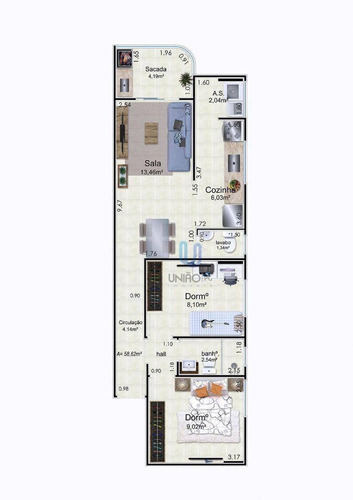 Imagem 23 de 24 de Apartamento Com 2 Dormitórios À Venda, 71 M² Por R$ 410.520,00 - Caiçara - Praia Grande/sp - Ap0185