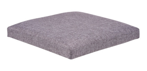 Puff Baul Begônia Cubo Organizador Plegable Gris