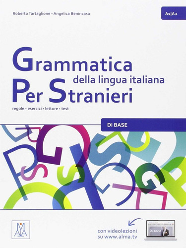 Libro Grammatica Della Lingua Italiana Per Stanieri A1/a2...