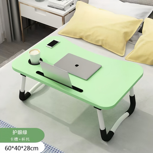 Mesa Plegable De Madera Para Laptop Y Desayuno 60 Cm Verde