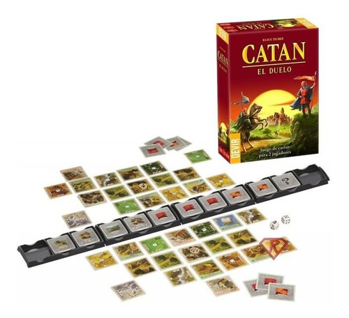 Imagen 3 de 3 de Catan El Duelo: Juego De Mesa Para La Familia Y Amigos