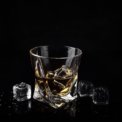 Vasos De Whisky Cristal Escoces Premium 4 Und Oferta
