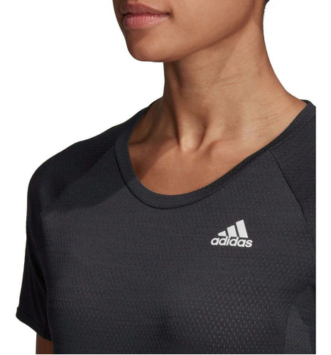 Remera adidas Runner Neg/bla De Mujer