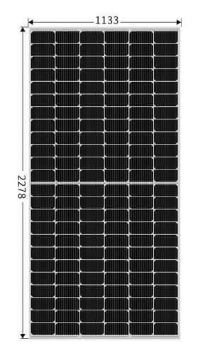 Panel Solar Fotovoltaico Monocristalino 550w Prity