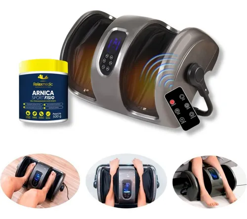 Massageador De Pés Elétrico Shiatsu Foot Bivolt Relaxmedic