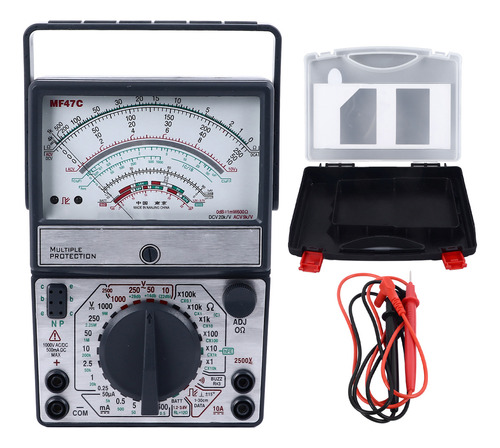 Multímetro Analógico, Tipo Puntero, Alta Precisión, Antiquem